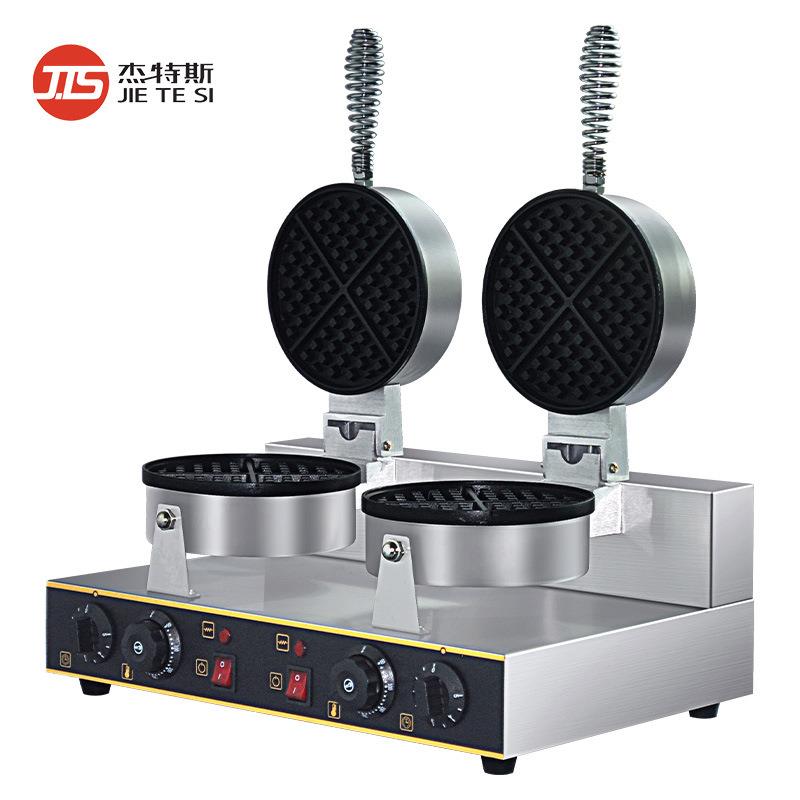 商用华夫饼机格子饼松饼机电热单头双头糕点机烤饼机电烤