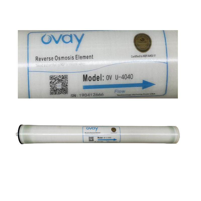 澳维U-4040RO膜苦咸水淡化反渗透纯水滤膜OVAY低压系列膜元件