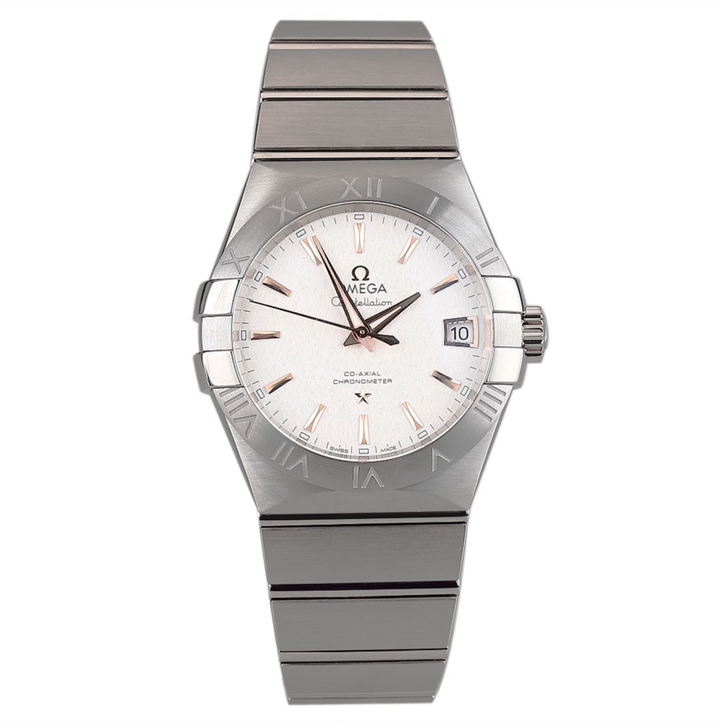 9.8新欧米茄星座自动机械手表男表123.10.38.21.02.002表径38毫米