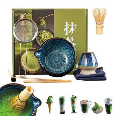 Matcha Whisk Set Matcha Bowl and Whisk Set Japanese Tea