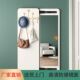 实木隐形穿衣镜推拉镜子全身可遮挡壁挂暗藏式 玄关全身镜衣帽架子