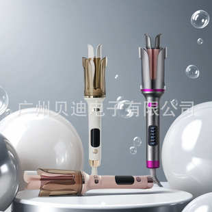 厂家直销大波浪家用三合一负离子自动卷发棒全自动器旋转护发持久