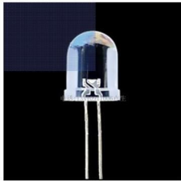发光管10MM白发蓝灯LEDF10蓝灯发光二极管10毫米白发蓝10MM蓝灯