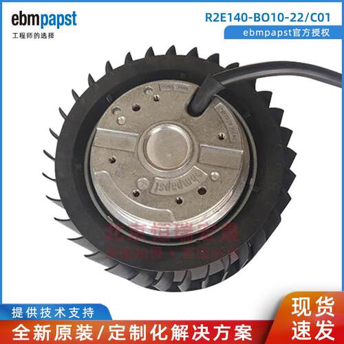 ebmpapst R2E140-BO10-22-C01 空气净化 新风系统风机 220V 140W