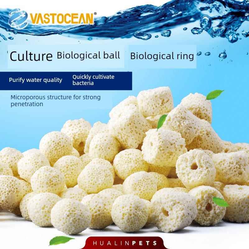 培养生物球细菌室硝化细菌厌氧球生物环滤料滴流箱滤料No2