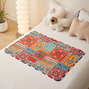 姨妈垫四季通用可水洗双面棉例假生理期小床垫床上用来事小垫子