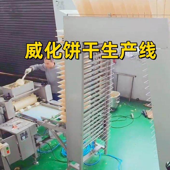 威化生产线全自动威化饼干生产线成套设备涂层巧克力饼干食品机械