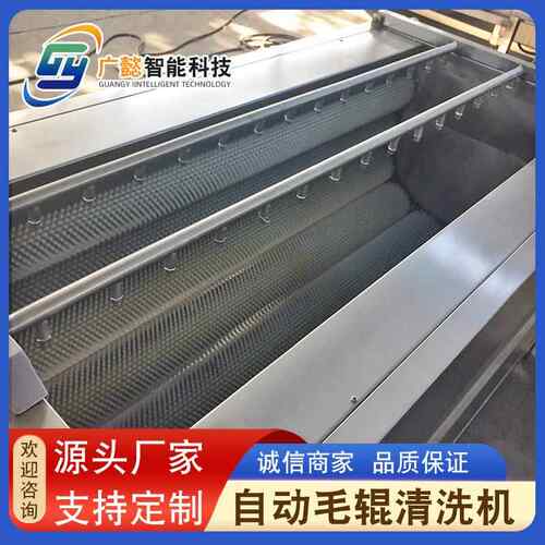 果蔬毛辊清洗机 参刷清洗机器海毛产品生蚝沙清洗设备 645 厂家供