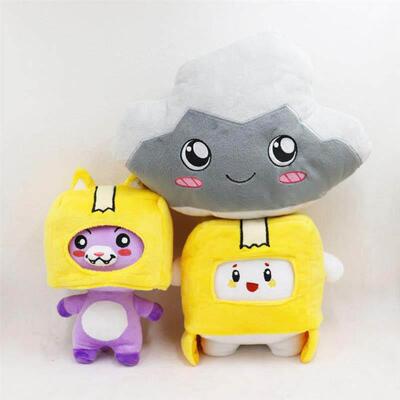 lankybox Danboard Fidget stuff toys kids plush toy纸盒小人