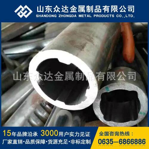 厂家直供 20号45号精轧内六方管 φ55*S27外圆内六角钢管异型管