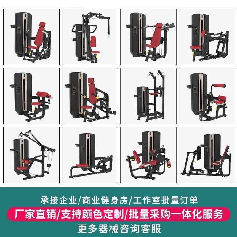 正品健胸身器械推胸蝴蝶机夹房高拉背器械健身器材全套商用力量器