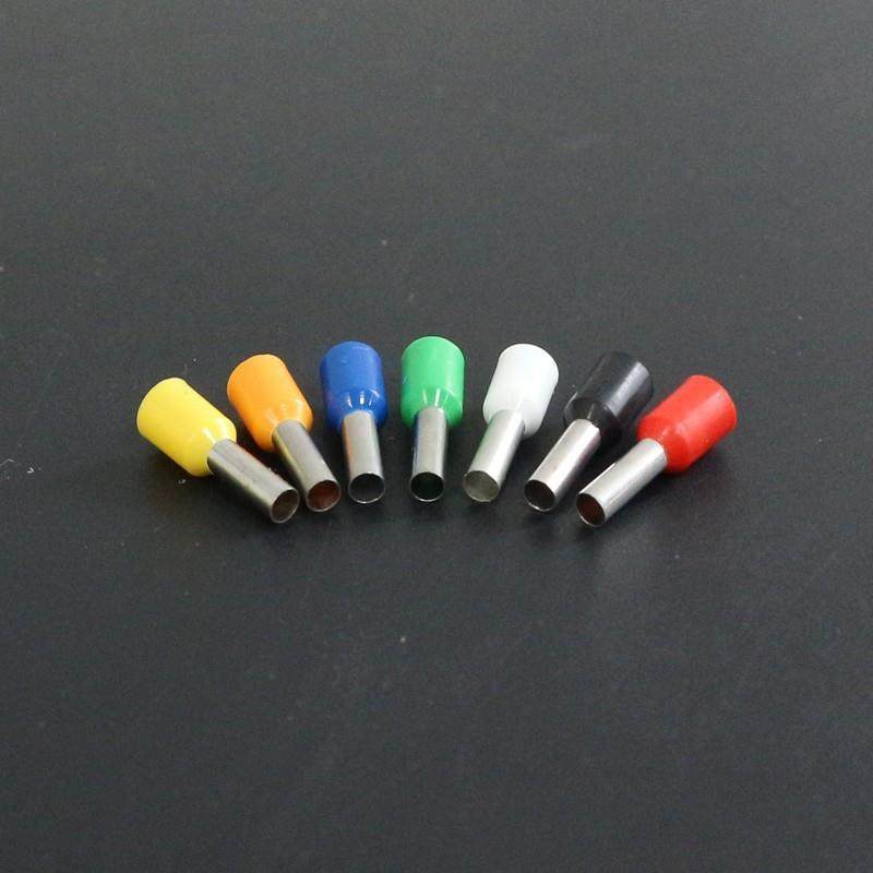 E型裸铜管针形针式接线端子单线绝缘E型管状E25-12-E70-20(部分）