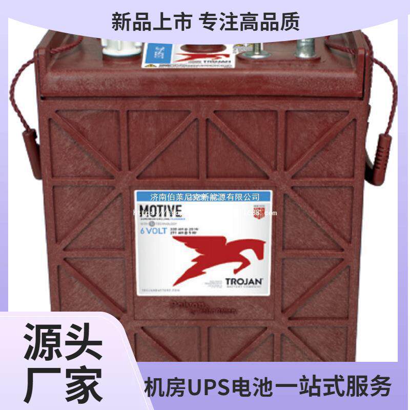 观光车电瓶Trojan邱健蓄电池6V12V动力加液式升降车电池