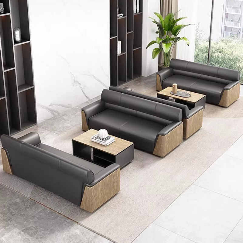 办公室沙发简约商务会客沙发茶几组合套装现代会客单人休闲接待室,住宅家具,功能沙发,淘宝优惠券,粉丝福利购,淘宝优惠卷