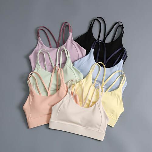 Sports bra, women's running anti sagging bra, gym yoga