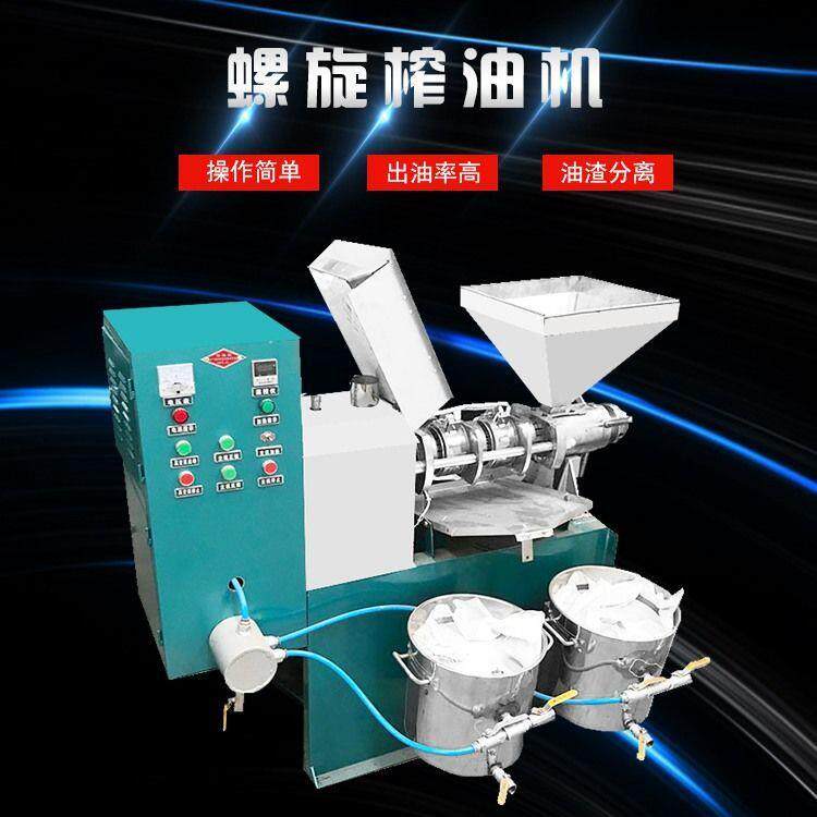 葵花籽花生全自动螺旋榨油机 多用途茶籽液压榨油机 芝麻香油机