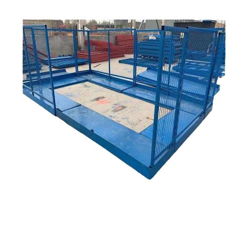 批发墩身操作盖梁平台箱式安全梯笼建筑盖梁平台墩身操作防护平台