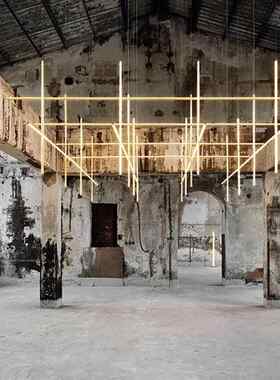 新中式圆形餐厅吊灯酒店包厢设计师餐桌客厅中国风古典工程现代灯