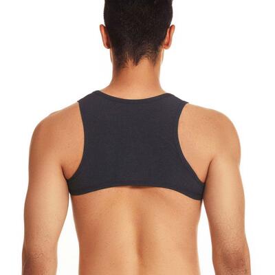 T Sleeveless Tight High Elastic Nylon Rib Tank Top