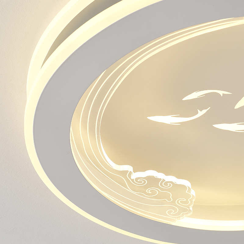 北欧卧室灯吸顶灯现代简约led主卧灯饰新款网红爆款餐厅房间灯具