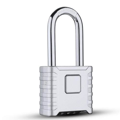 新款黑色加长防雨水户外货车仓库庭院大门机械密码锁挂锁锁子锁头