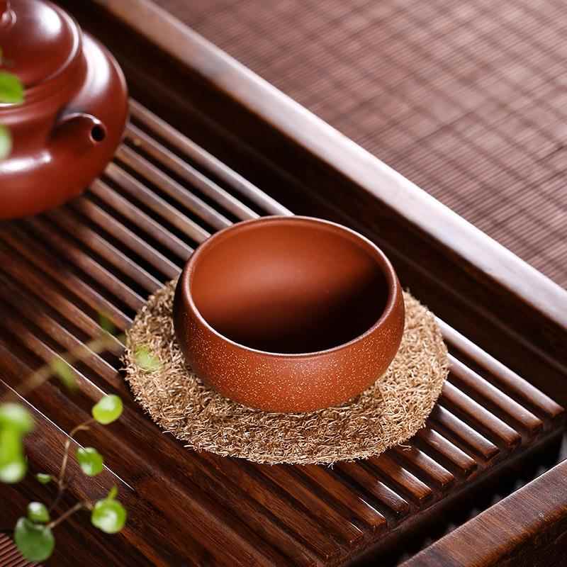 宜兴黄龙山原矿降坡泥品茗杯紫砂茶碗小杯子禅缘主人杯个人杯