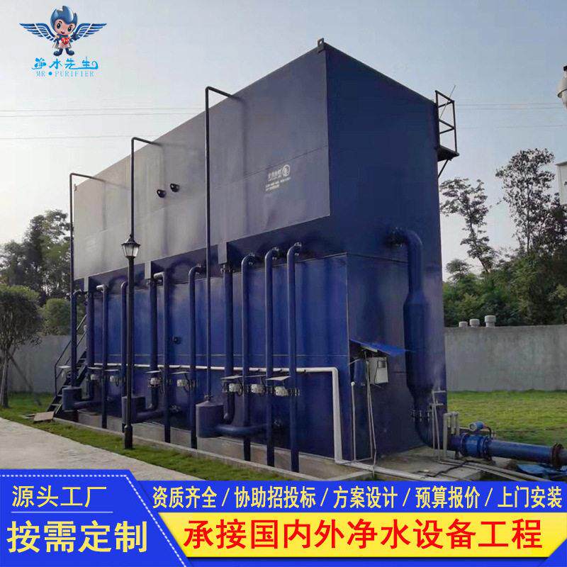 水处理设备水厂重力工程净水装置山泉水水库水河水净化过滤设备