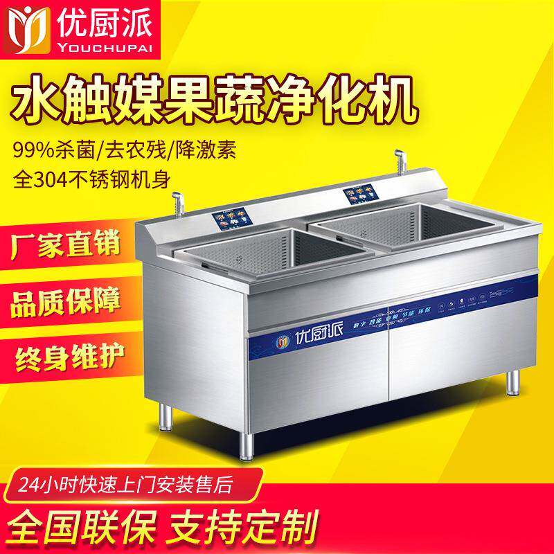 洗菜机商用多功能食堂不锈钢肉蔬菜水果药材自动清洗机设备