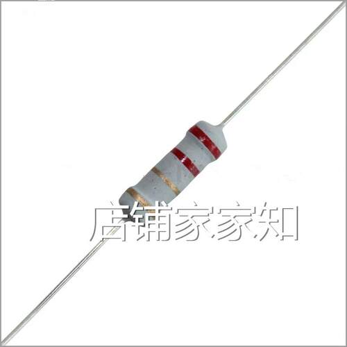 2.2R/2.2欧姆 碳膜电阻 1W 2W 3W 5W 红红金金 精度5% 四色环电阻