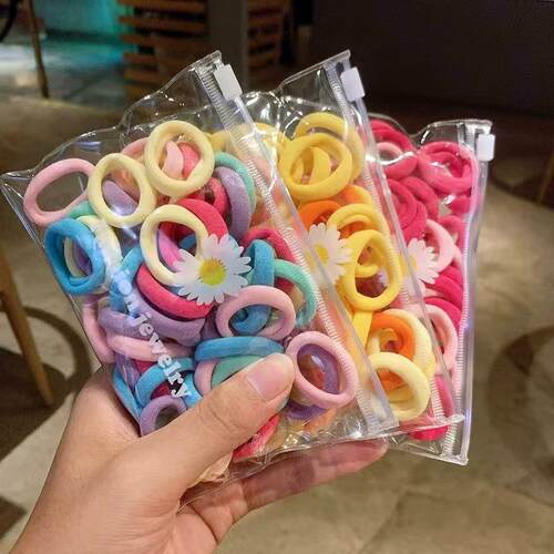 Children's hair ties, elastic hair bands for little girls an