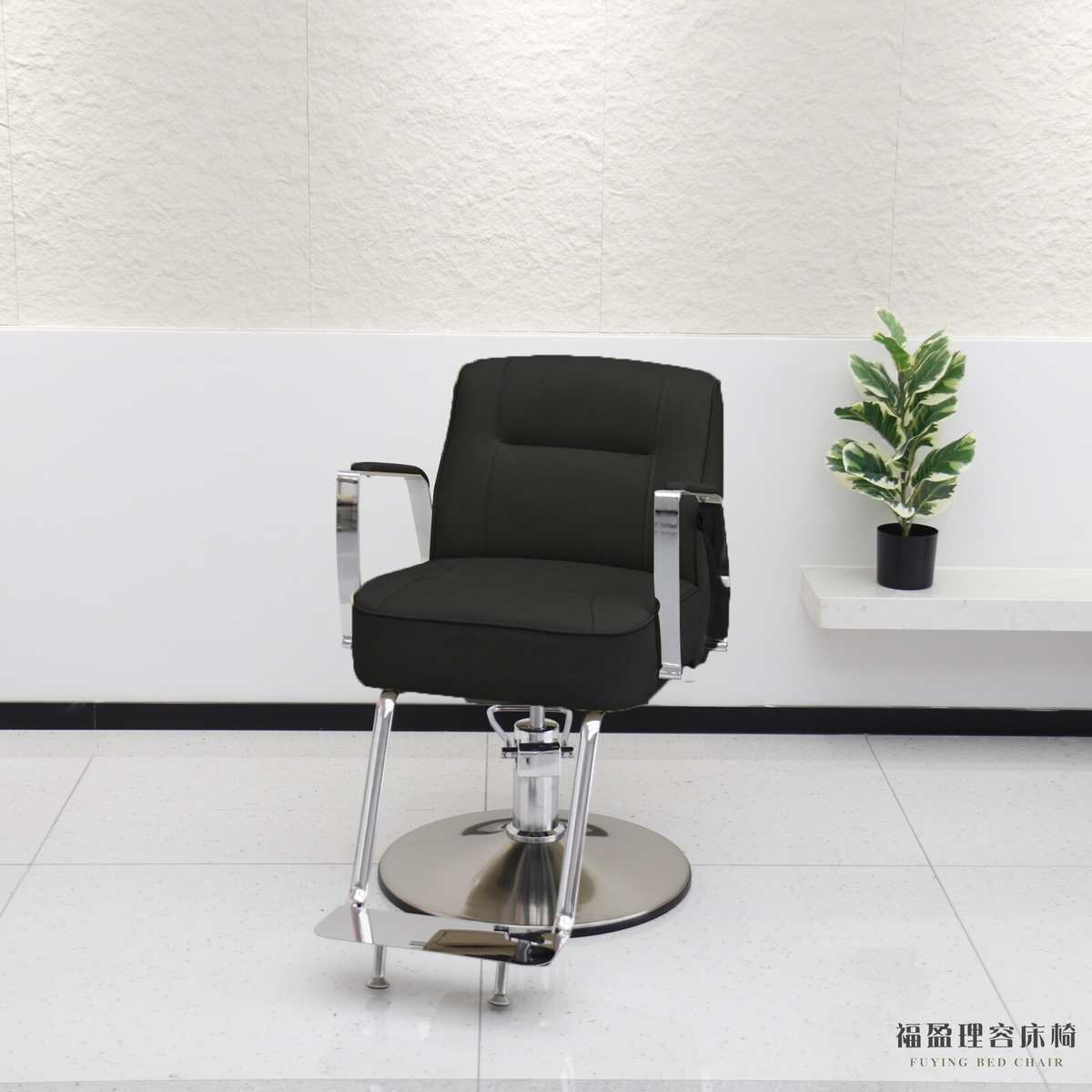 福盈國際高端美發(fā)店椅子簡約升降座椅剪發(fā)椅發(fā)廊專用高檔燙染椅
