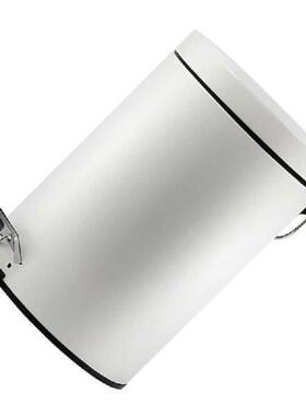 Trash Can Rubbish Bin Quiet Closing Waste Basket Metal