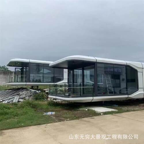 景区民宿办公阳光房酒店住人创意方舱新款苹果舱太空舱移动房屋