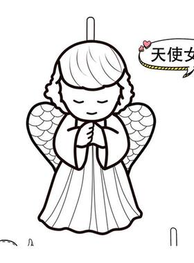 新款卡通生日蜡烛蛋糕烘焙蜡烛天使宝宝带翅膀睡眠宝宝蜡烛