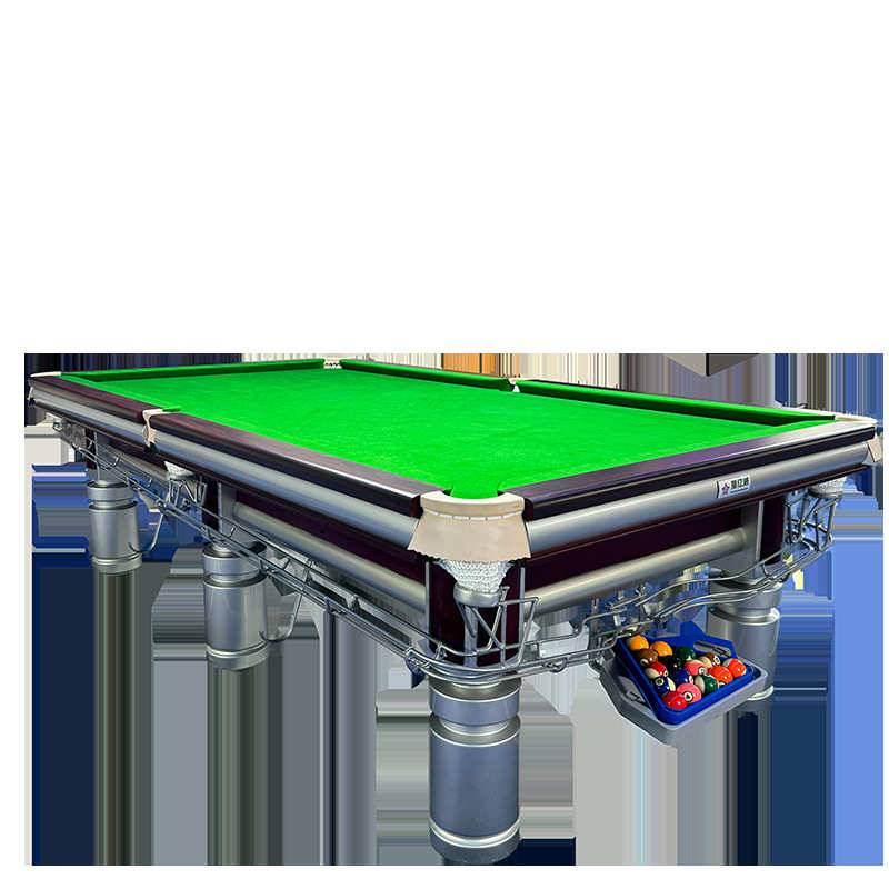 厂家直销台球桌标准型大理石台面商用中式八九尺台家用室内桌球台