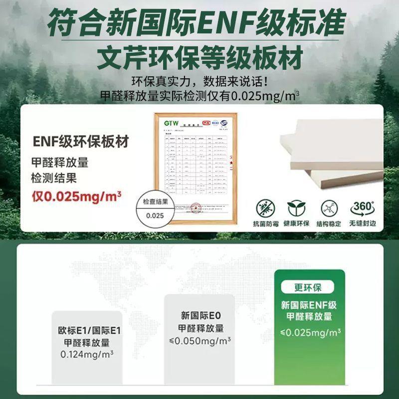 lw0现做ENF级衣柜家用卧室实木一门到顶柜子免安装小户型收纳大衣