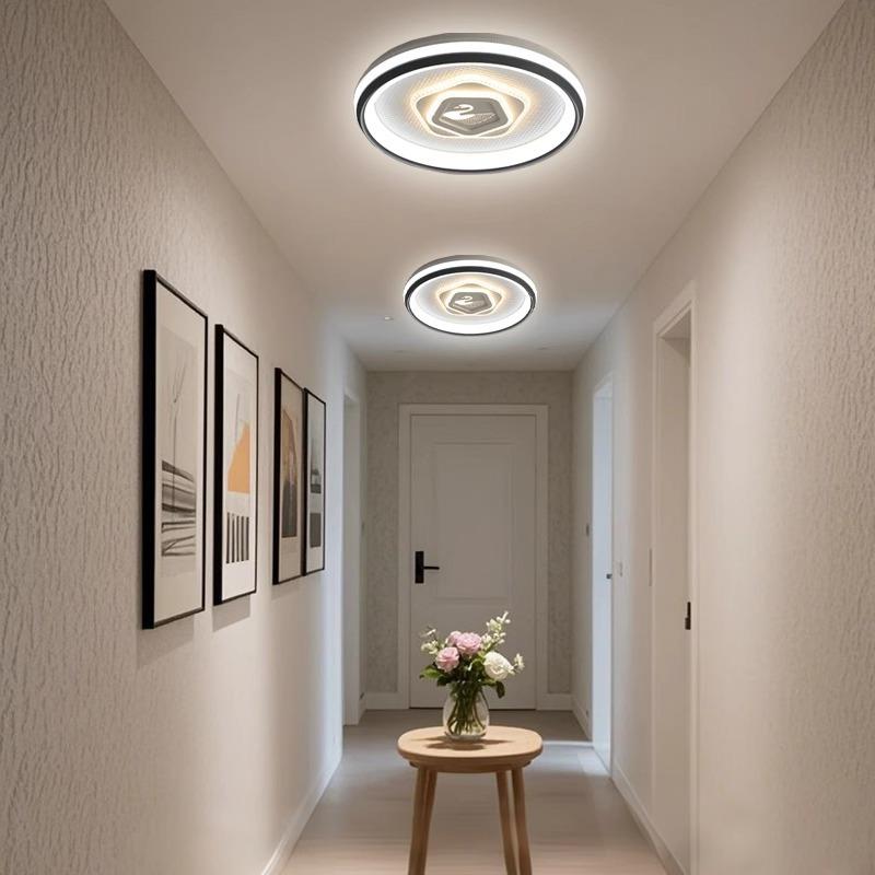 浴室卫生间灯用三吸顶大气圆形防水厨房专ksp-九款门厅阳台过道防