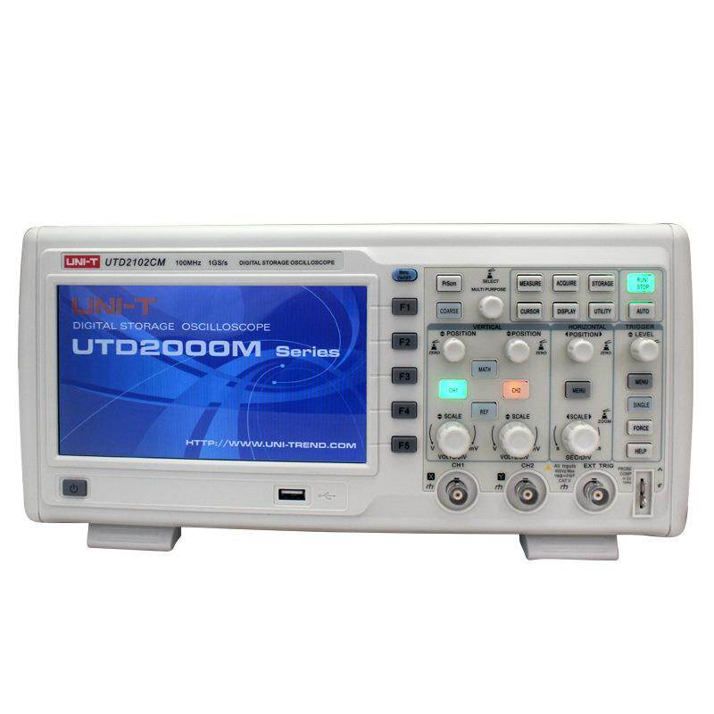 UNI-T/优利德 UTD2102CM 数字储存示波器 100M 双通道示波器
