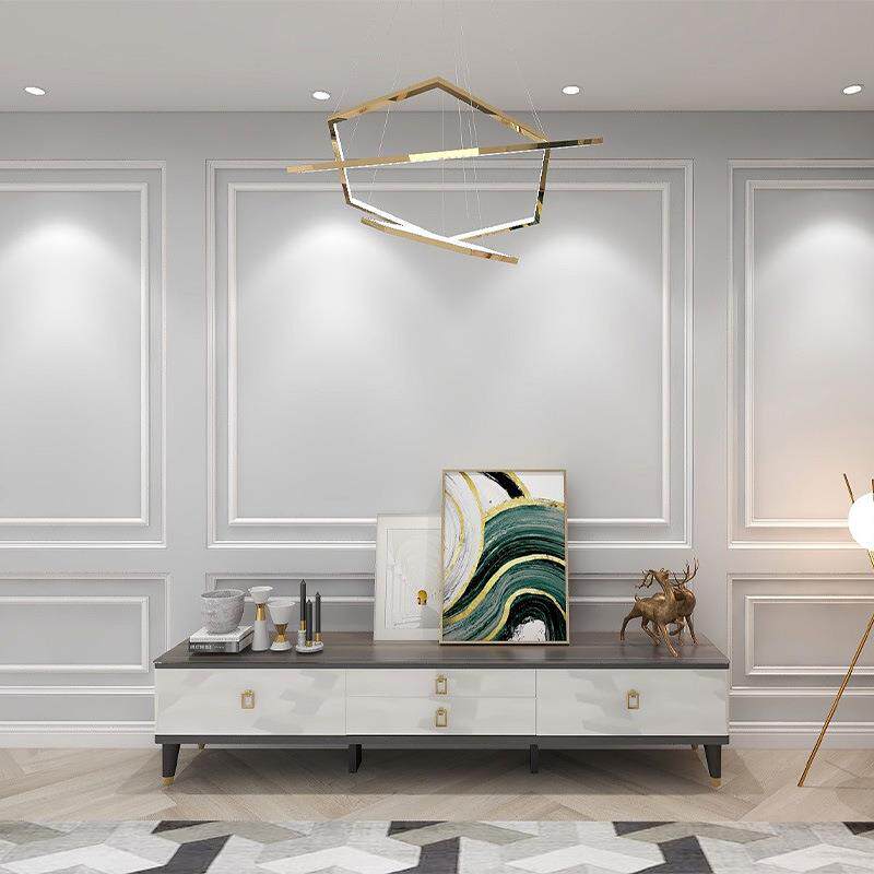 皇家实木线电视背景墙装饰威木线条自粘封VOR边条石条膏线简约厂