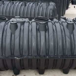 一体三格化粪池 塑料化粪池 1.5方三格式化粪桶 用成品化粪池内蒙