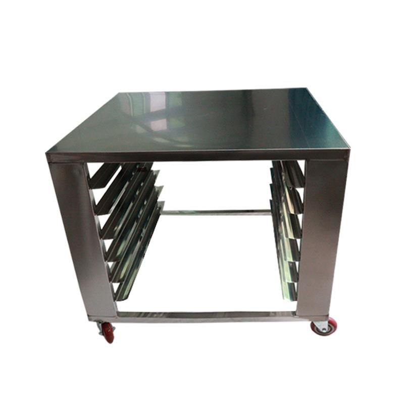 不锈钢一层两盘烤箱架高比T60/T95/S80风炉架子烤盘架商用置物架