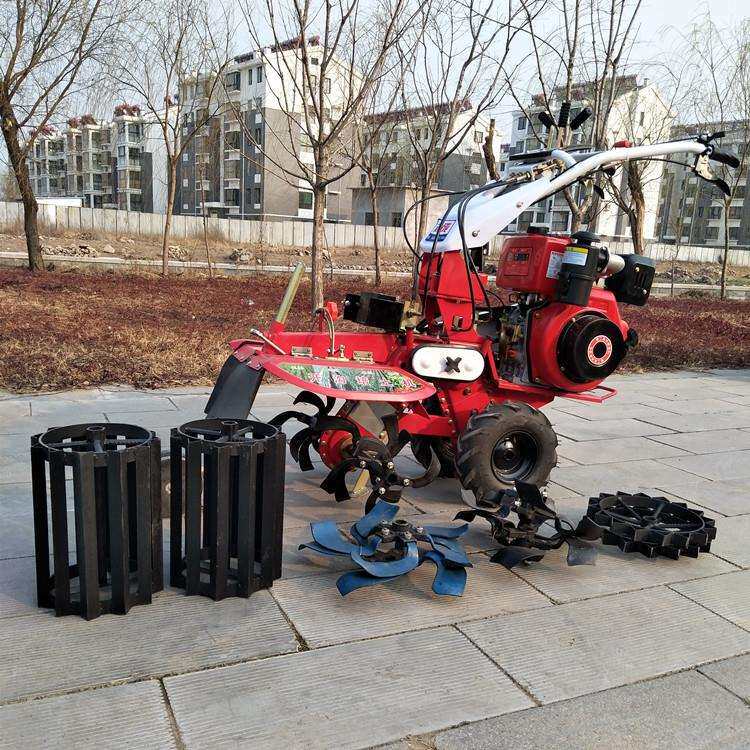 手扶柴松油开地机甘蔗13马力汽沟油培土机果园土MNQ耕机生产厂家