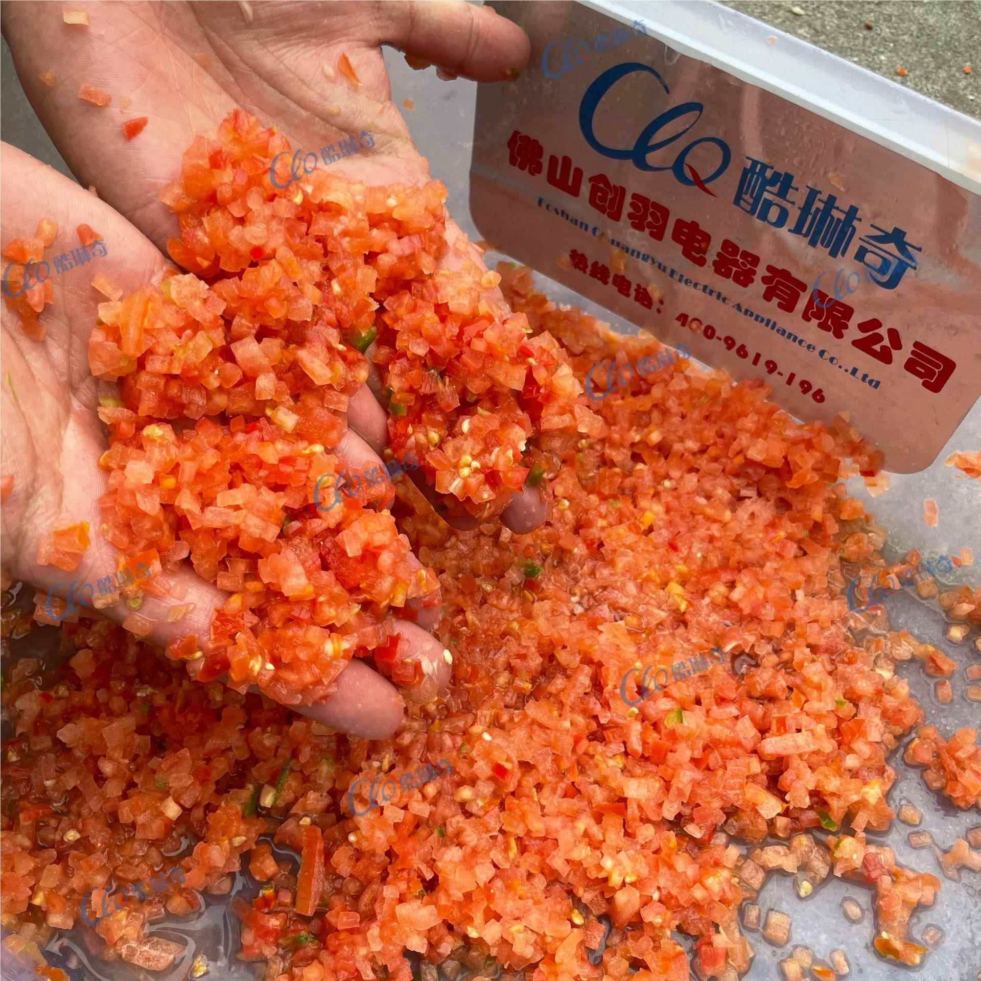 广东直销切三堂维128切蔬丁机瓜果蔬菜割设备食饭店果切菜机