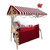 集市摊位木质展示架夜市摆摊活动棚户外台市集商场可折叠花摆