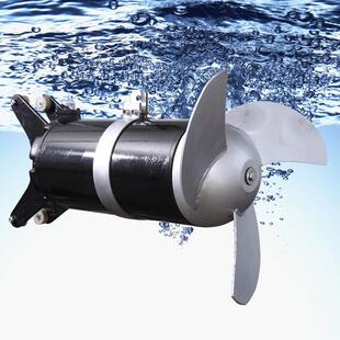 4kw铸铁冲压式 620 480污水处理节能推力大 潜水搅拌器QJB4