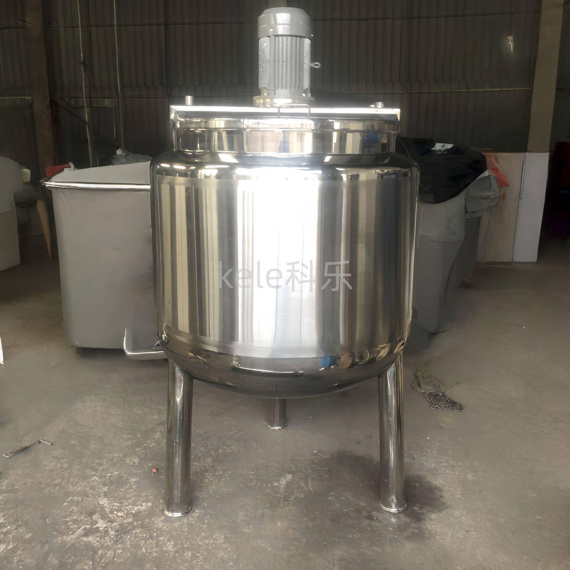 电加热搅拌304不锈钢液体搅拌桶真空化工反应釜乳化搅拌