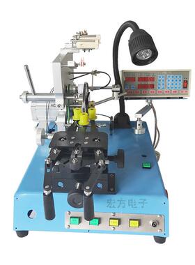 厂家直供皮带式铜线棉线磁环电感空心线圈CNC全自动环形型绕线机