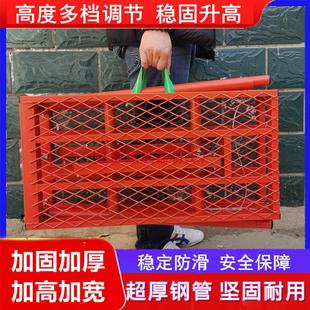 修2米脚手架平台凳子 厂家直营马凳折叠升降加厚铁架子圆管伸缩装