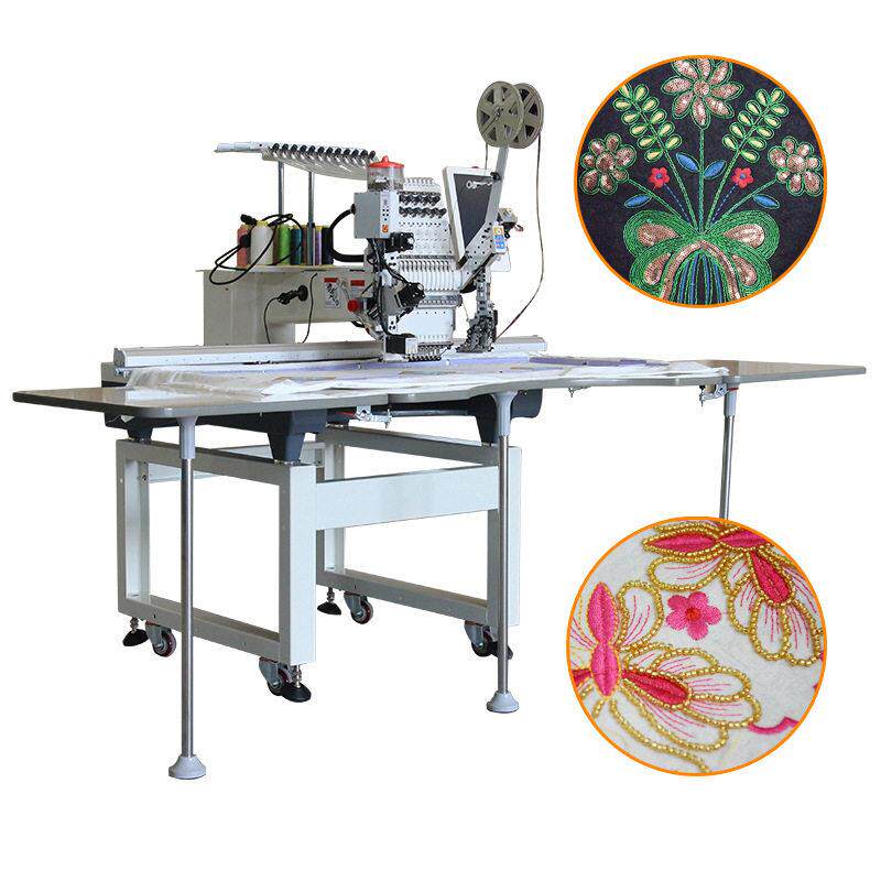 全自动头珠子金片特种绣花机 professional embroidery machine
