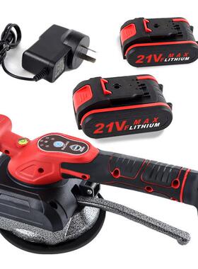 2V红色款电动瓷振动砖砖器大功率1铺地砖墙砖837瓦工工具贴砖跨境